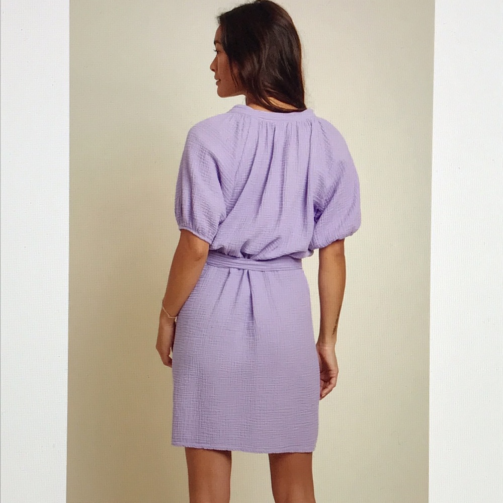 Nation LTD Finley belted easy dress XS - Picture 2 of 7